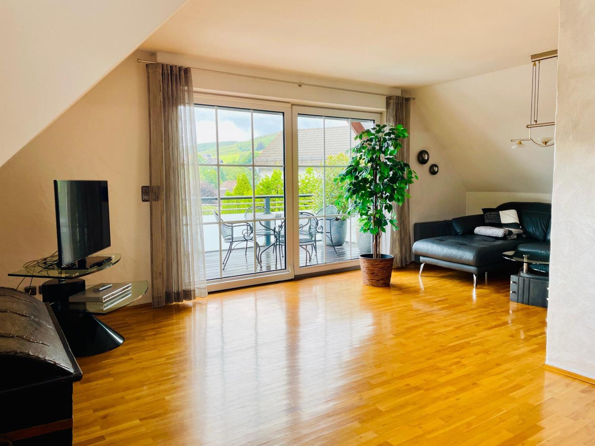 Moderne Ferienwohnung Mit Sonnenbalkon In Fretter Finnentrop Exteriér fotografie